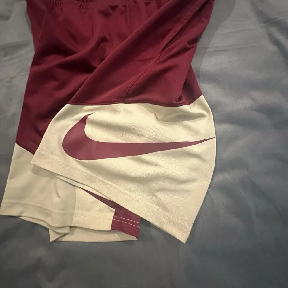 Nike FSU Florida State Seminoles Shorts Mens M Maroon NCAA Basketball Dri-Fit